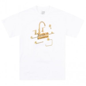 Camiseta Manga Corta Bronze 56 Let That Sink In Blanca